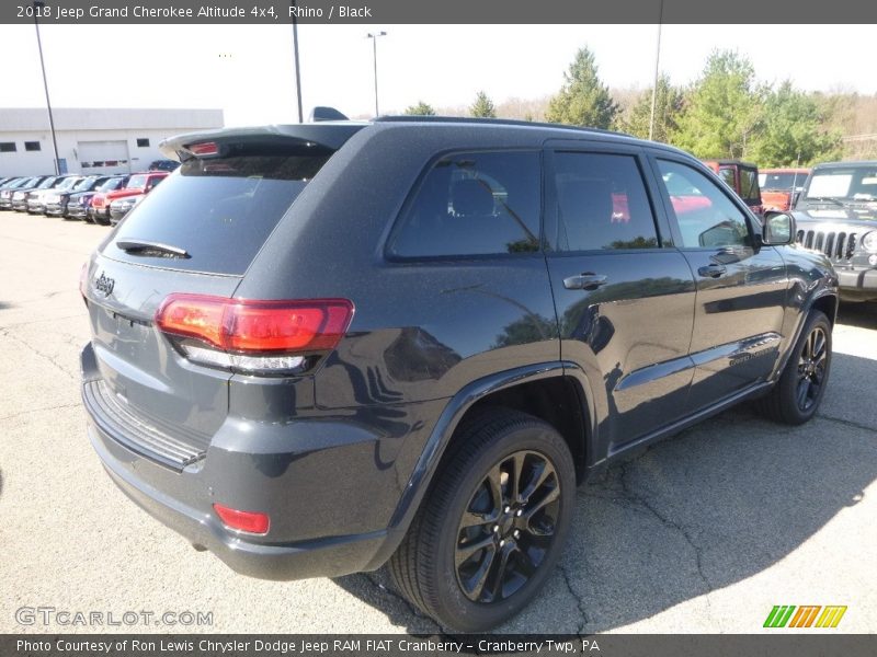 Rhino / Black 2018 Jeep Grand Cherokee Altitude 4x4