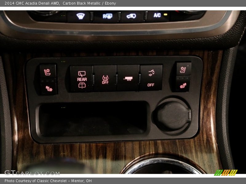 Carbon Black Metallic / Ebony 2014 GMC Acadia Denali AWD