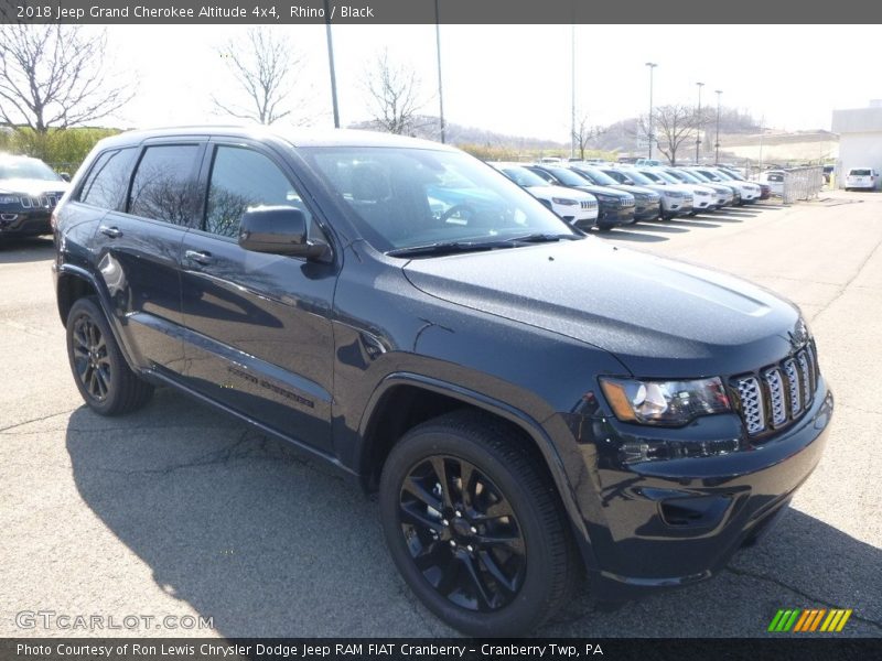 Rhino / Black 2018 Jeep Grand Cherokee Altitude 4x4