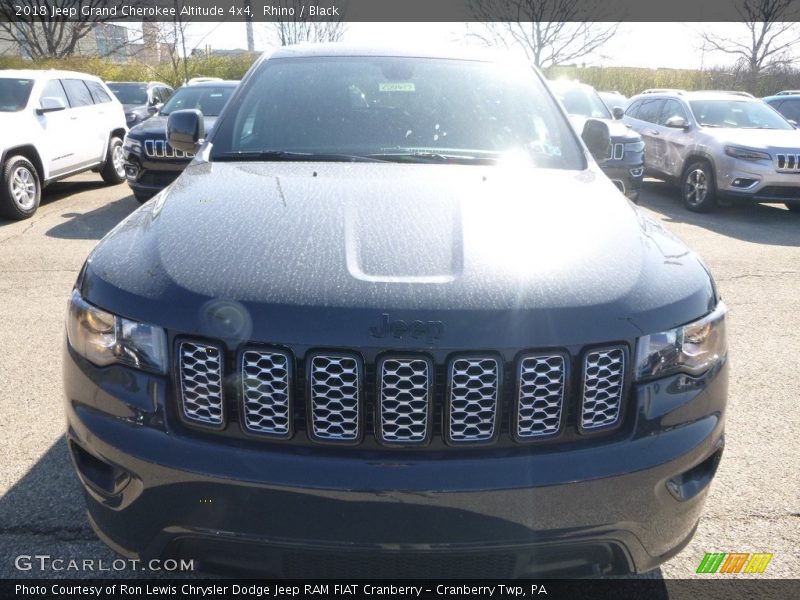 Rhino / Black 2018 Jeep Grand Cherokee Altitude 4x4