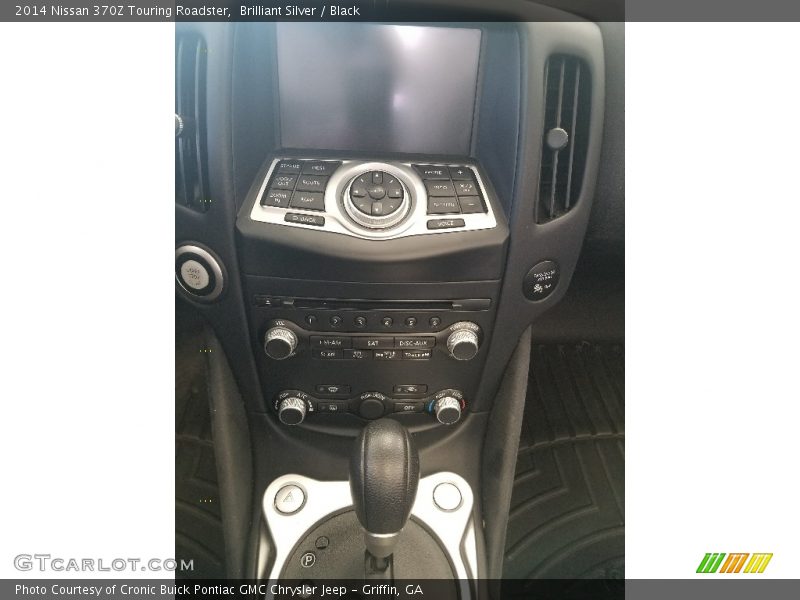 Brilliant Silver / Black 2014 Nissan 370Z Touring Roadster
