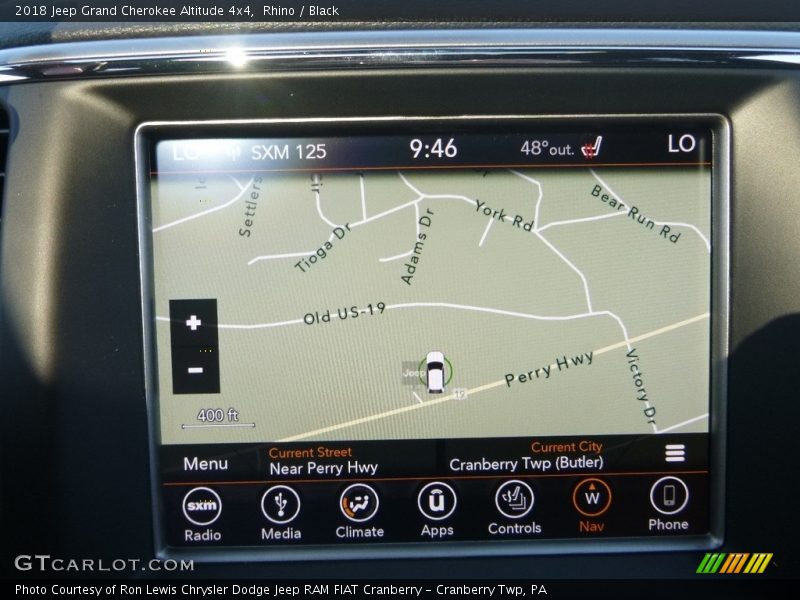 Rhino / Black 2018 Jeep Grand Cherokee Altitude 4x4