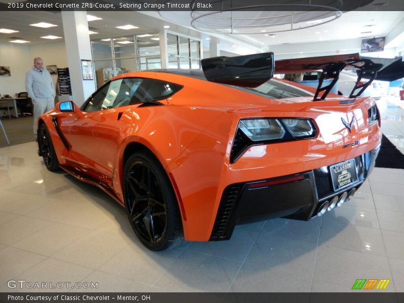 Sebring Orange Tintcoat / Black 2019 Chevrolet Corvette ZR1 Coupe