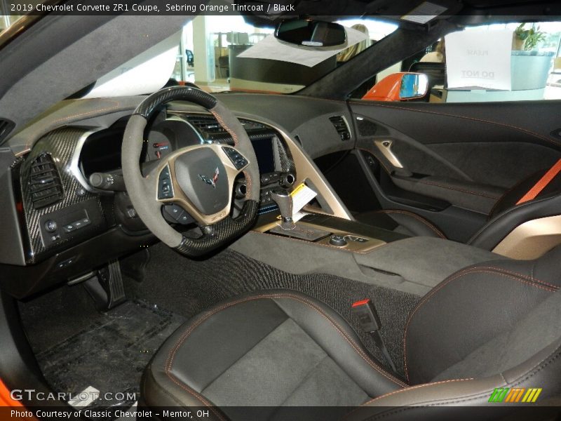  2019 Corvette ZR1 Coupe Black Interior