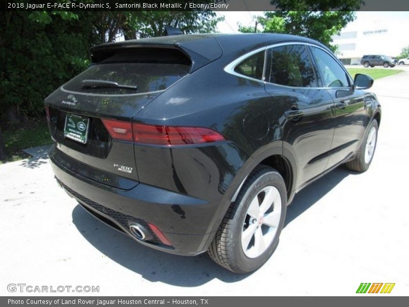 Santorini Black Metallic / Ebony/Ebony 2018 Jaguar E-PACE R-Dynamic S