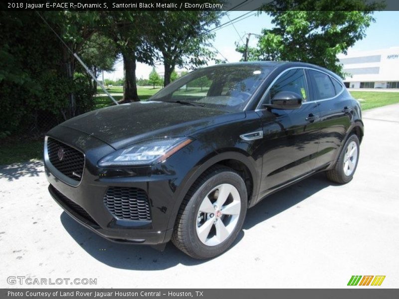 Santorini Black Metallic / Ebony/Ebony 2018 Jaguar E-PACE R-Dynamic S