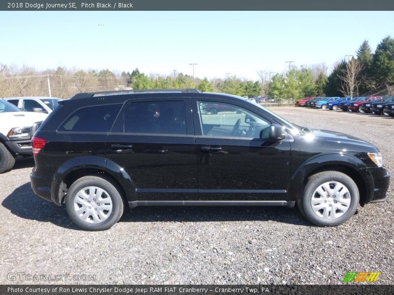 Pitch Black / Black 2018 Dodge Journey SE