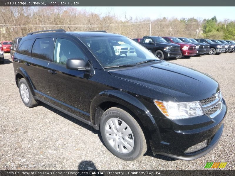 Pitch Black / Black 2018 Dodge Journey SE
