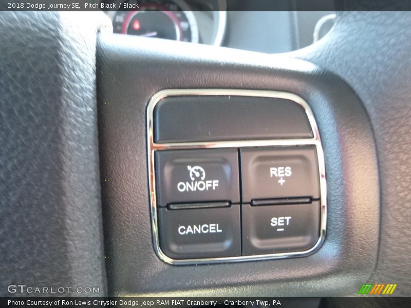 Pitch Black / Black 2018 Dodge Journey SE