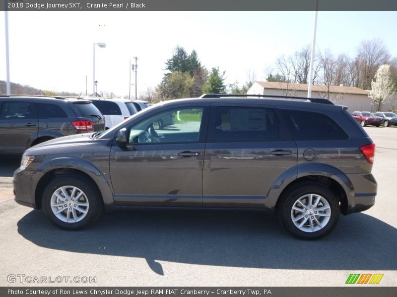 Granite Pearl / Black 2018 Dodge Journey SXT