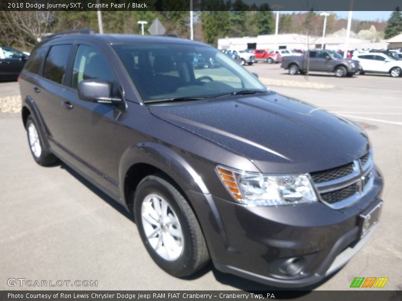 Granite Pearl / Black 2018 Dodge Journey SXT