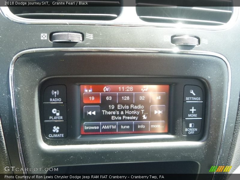 Granite Pearl / Black 2018 Dodge Journey SXT
