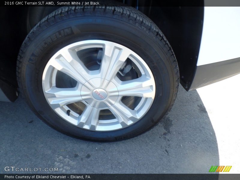 Summit White / Jet Black 2016 GMC Terrain SLT AWD