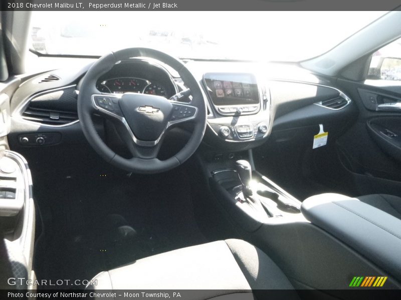 Pepperdust Metallic / Jet Black 2018 Chevrolet Malibu LT