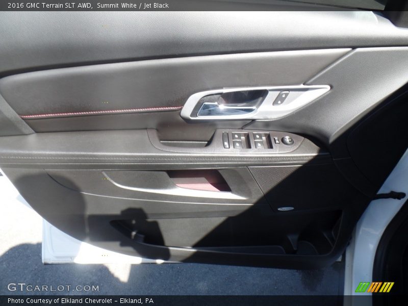Summit White / Jet Black 2016 GMC Terrain SLT AWD