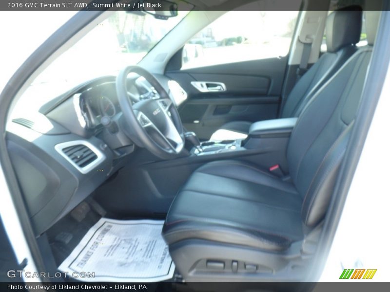 Summit White / Jet Black 2016 GMC Terrain SLT AWD