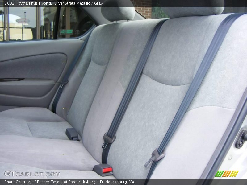 Silver Strata Metallic / Gray 2002 Toyota Prius Hybrid