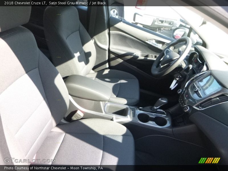 Satin Steel Gray Metallic / Jet Black 2018 Chevrolet Cruze LT