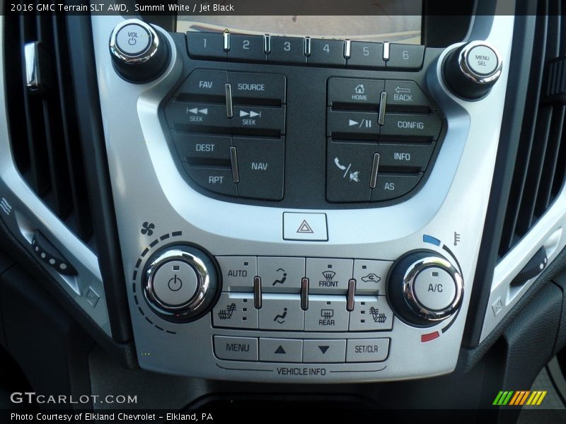 Summit White / Jet Black 2016 GMC Terrain SLT AWD