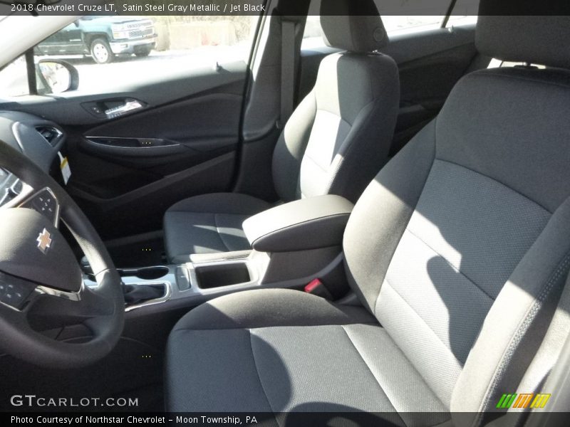 Satin Steel Gray Metallic / Jet Black 2018 Chevrolet Cruze LT
