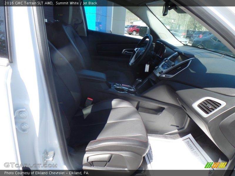 Summit White / Jet Black 2016 GMC Terrain SLT AWD