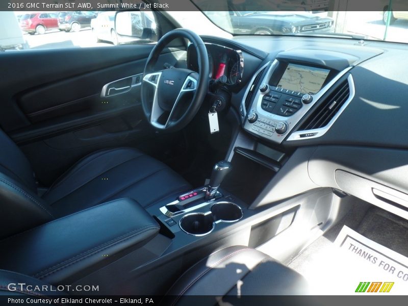 Summit White / Jet Black 2016 GMC Terrain SLT AWD