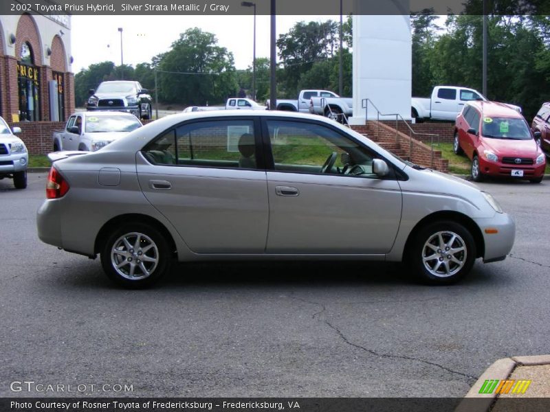 Silver Strata Metallic / Gray 2002 Toyota Prius Hybrid