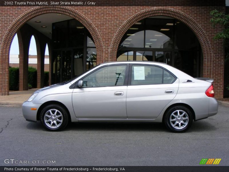 Silver Strata Metallic / Gray 2002 Toyota Prius Hybrid