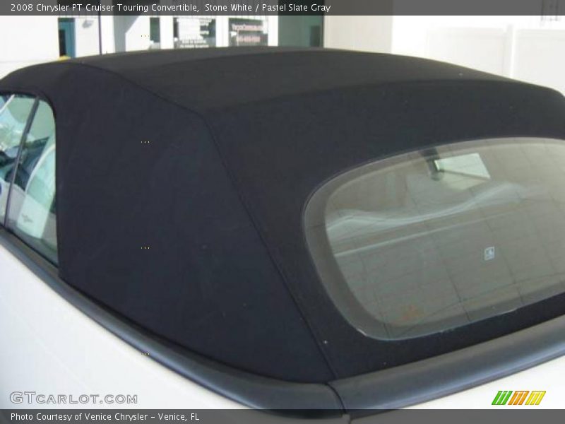 Stone White / Pastel Slate Gray 2008 Chrysler PT Cruiser Touring Convertible