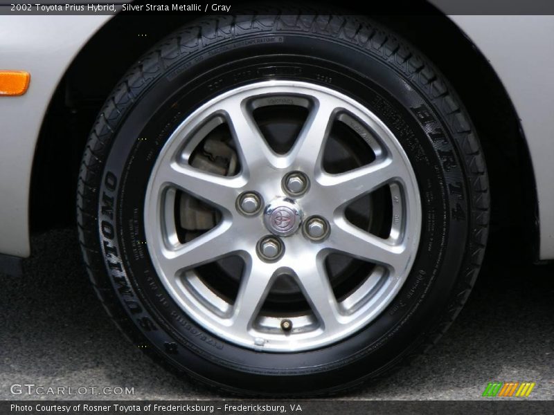Silver Strata Metallic / Gray 2002 Toyota Prius Hybrid