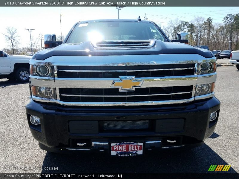 Black / High Country Saddle 2018 Chevrolet Silverado 3500HD High Country Crew Cab 4x4