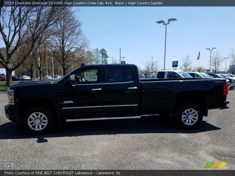 Black / High Country Saddle 2018 Chevrolet Silverado 3500HD High Country Crew Cab 4x4
