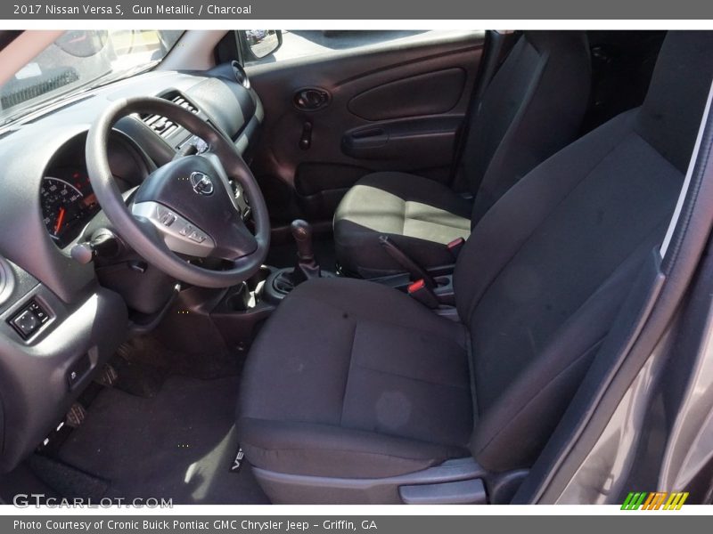 Gun Metallic / Charcoal 2017 Nissan Versa S