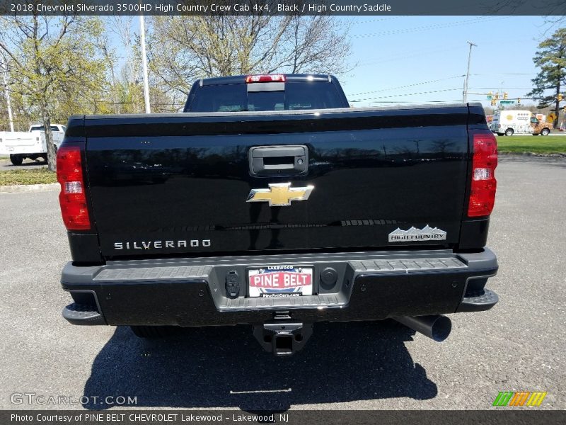 Black / High Country Saddle 2018 Chevrolet Silverado 3500HD High Country Crew Cab 4x4