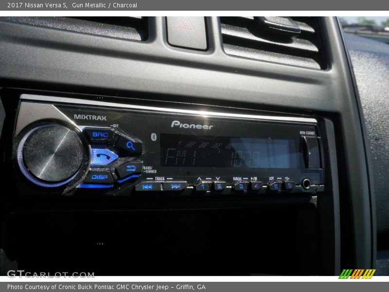 Gun Metallic / Charcoal 2017 Nissan Versa S