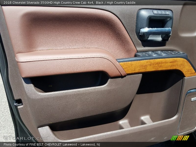 Black / High Country Saddle 2018 Chevrolet Silverado 3500HD High Country Crew Cab 4x4