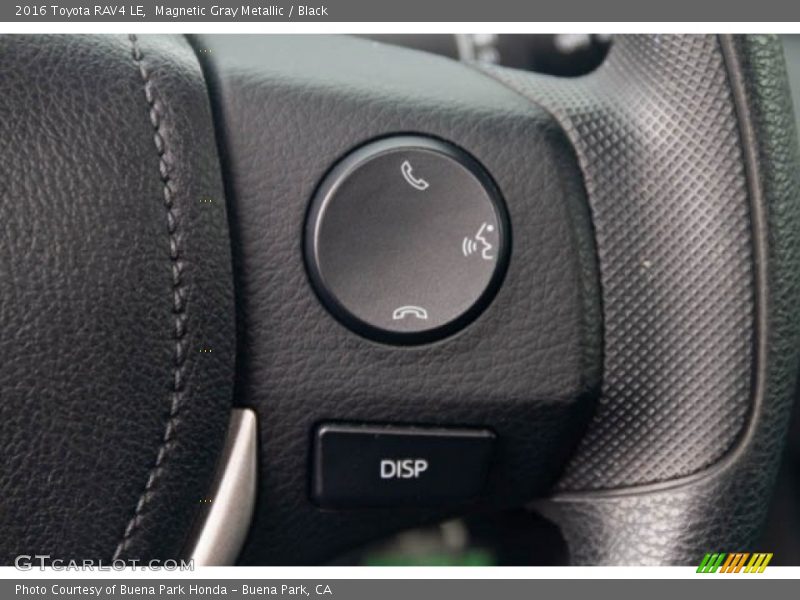 Magnetic Gray Metallic / Black 2016 Toyota RAV4 LE