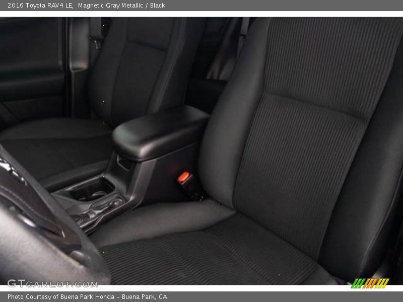 Magnetic Gray Metallic / Black 2016 Toyota RAV4 LE