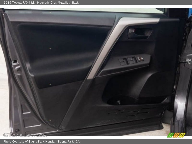 Magnetic Gray Metallic / Black 2016 Toyota RAV4 LE