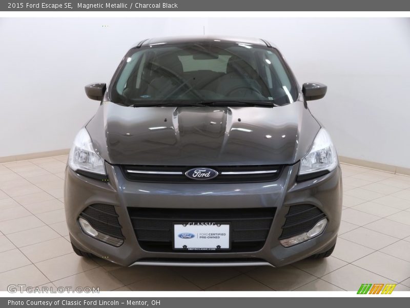 Magnetic Metallic / Charcoal Black 2015 Ford Escape SE