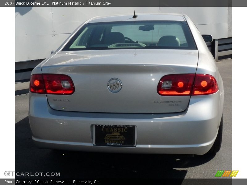 Platinum Metallic / Titanium Gray 2007 Buick Lucerne CXL