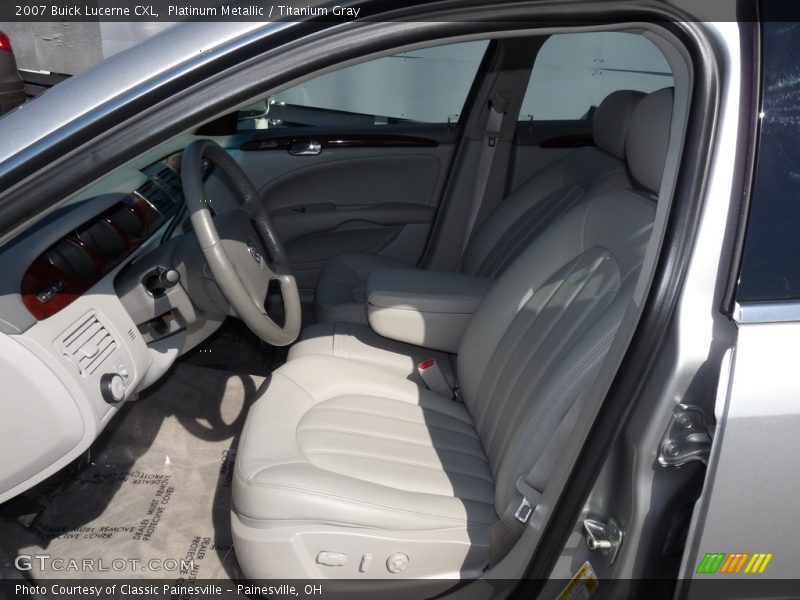 Platinum Metallic / Titanium Gray 2007 Buick Lucerne CXL