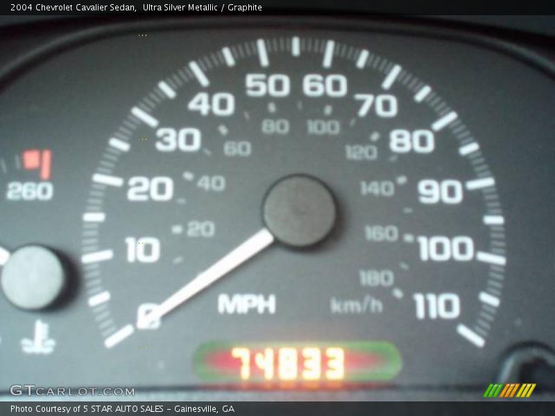 Ultra Silver Metallic / Graphite 2004 Chevrolet Cavalier Sedan