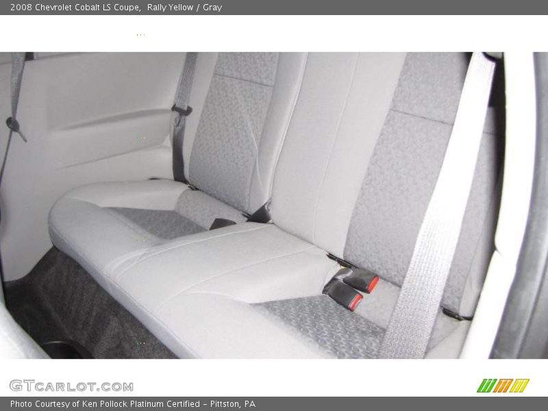 Rally Yellow / Gray 2008 Chevrolet Cobalt LS Coupe
