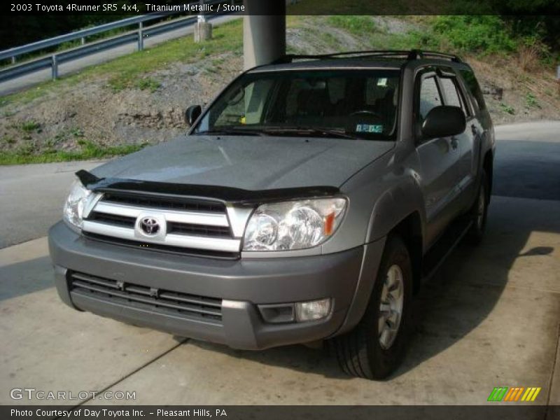 Titanium Metallic / Stone 2003 Toyota 4Runner SR5 4x4