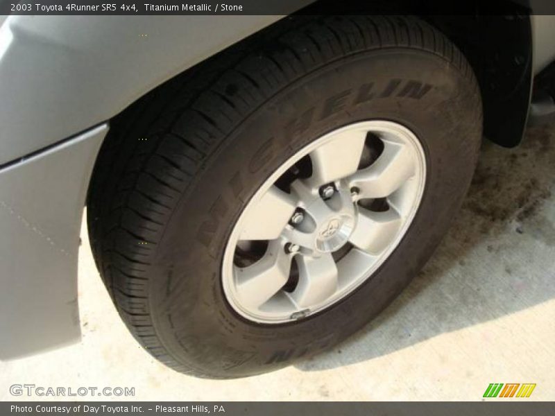 Titanium Metallic / Stone 2003 Toyota 4Runner SR5 4x4