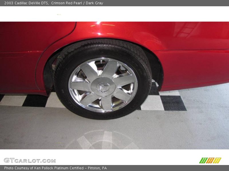 Crimson Red Pearl / Dark Gray 2003 Cadillac DeVille DTS