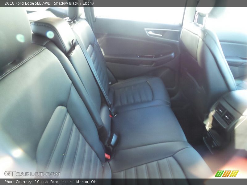 Shadow Black / Ebony 2018 Ford Edge SEL AWD