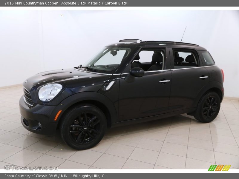 Absolute Black Metallic / Carbon Black 2015 Mini Countryman Cooper