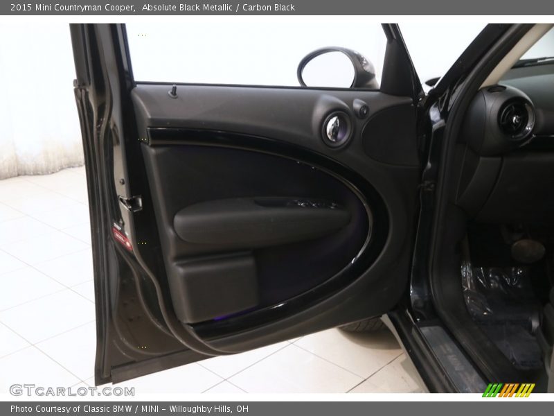 Absolute Black Metallic / Carbon Black 2015 Mini Countryman Cooper